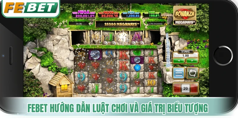 Game Bonanza Slot - Quay Hũ Kẹo Ngọt Với Tỷ Lệ Thưởng X100 3 Febet hướng dẫn luật chơi và giá trị biểu tượng